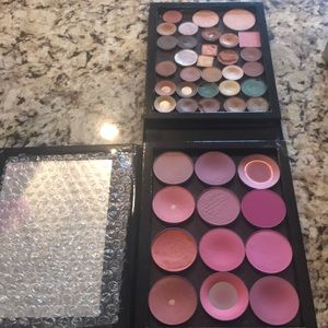MAC makeup, ABH, ciate London blush and eyeshadow